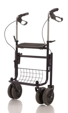 Rollator pieghevole moretti rp690 in acciaio verniciato