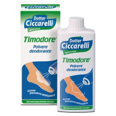 Timodore polvere deodorante da 250 gr del dott. ciccarelli